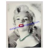 12inx16in Marilyn Monroe Canvas Print