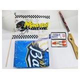 Monster Truck Autographed Flag, Budweiser Darts &