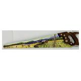 Rustic Folk Art Decorative Hand Saw