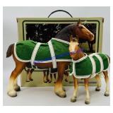 Breyer Clydesdale Mare & Foal