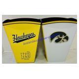 4 Iowa Hawkeyes Popcorn Buckets