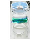 5 Mixed 5 Gallon Buckets