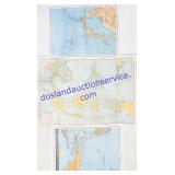 3 Antique Asian Region Maps