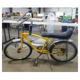 Vintage John Deere Yellow Bicycle w/ Banana Seat