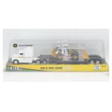 JD Ertl Semi w/ Wheel Loader