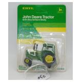 1/64th Scale Ertl JD Tractor w/ Sound/Gard Body