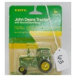 1/64th Scale Ertl JD Tractor w/ Sound/Gard Body