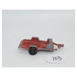 1969 Tootsie Toy Motorcycle Trailer