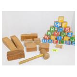 Lot of Vintage Blocks