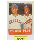 Vintage Ernie Banks + Hank Aaron 