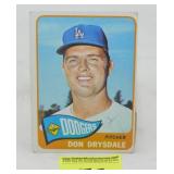 Vintage Don Drysdale Baseball Card