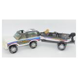 Nylint Bass Chaser Toy Car, Boat & Trailer