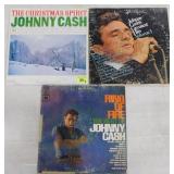 Lot of (3) Johnny Cash Records