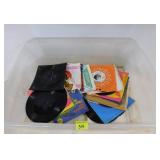 Tote of Misc. Records