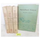 Agricultural Finance & (3) Engineering Books