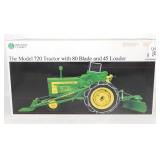 1/16th Scale Ertl JD Model 720 Tractor w/ 80 Blade