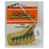 1/64th Scale Ford 6 Bottom Plow