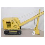 Structo Yellow Shovel Crane
