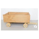 Wooden 4 Wheel Wagon
