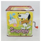 Vintage Mattel Snoopy Music Box