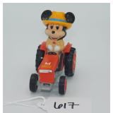 Vintage Tomy Mickey Mouse in Kubota Tractor