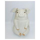 Fitz & Floyd Pig Cookie Jar (10")