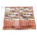 Pair of 1984 Allis Chalmers Calendars