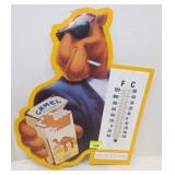 Camel Cigarettes Thermometer Tin Sign (18 x 15)
