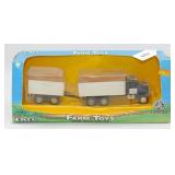 1/64th Scale Ertl Grain Truck with Pup