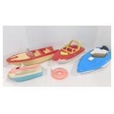 Lot of (3) Plastic Boats & Jetski