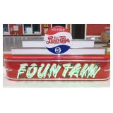 Pepsi Fountain Neon Light (48 x 24 x 6)