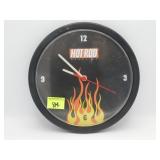Hot Rod Magazine Clock (10") - Works