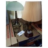2 NICE LAMPS/BOOK ENDS