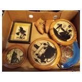 RUSTIC Dï¿½COR. POTTERY/VINT.SILHOUETTE ART