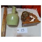 MACOY/ GREEN VASE
