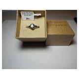 BLUE TOPAZ STERLING SILVER