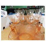 PINK DEPRESSION GLASS