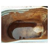 WATER TANK HAS HOLES