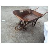 ANTIQUE WHEEL BARROW