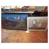 2 FRAMED ART