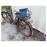 VINTAGE BIKE WITH CHILD SEAT
