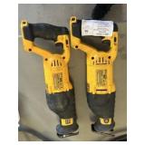 Two Reciprocating saws no Battery/ Charger