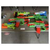 6 Nerf Guns