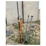 Two Traffic Sign Holders (Damaged)