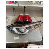 Two Taillight's One Headlight