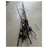 Assorted Fish Poles