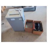 Paper shredder and hanging files