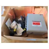 Motor pump control box