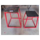 Plyometric  jump boxes