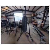 Punching bag and stand